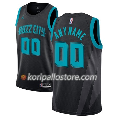 Charlotte Hornets Custom 2018-19 Jordan Brand City Edition Musta Miesten Pelipaidat Swingman 